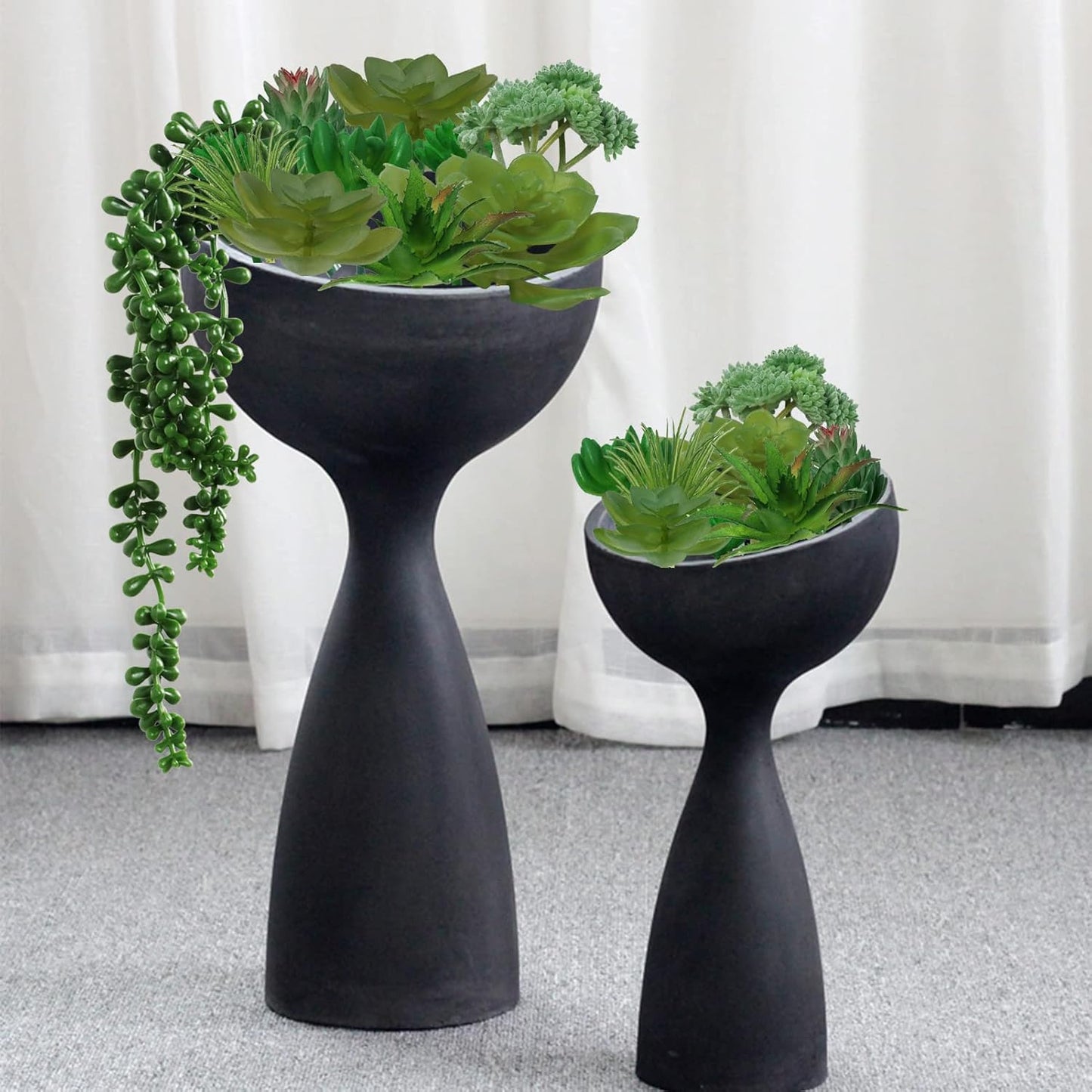 Green Succulents Plants, 14pcs Green Fake Succulents, Mini Artificial Succulents for Home Terrarium Wall Garden Office Decoration (Unpotted)