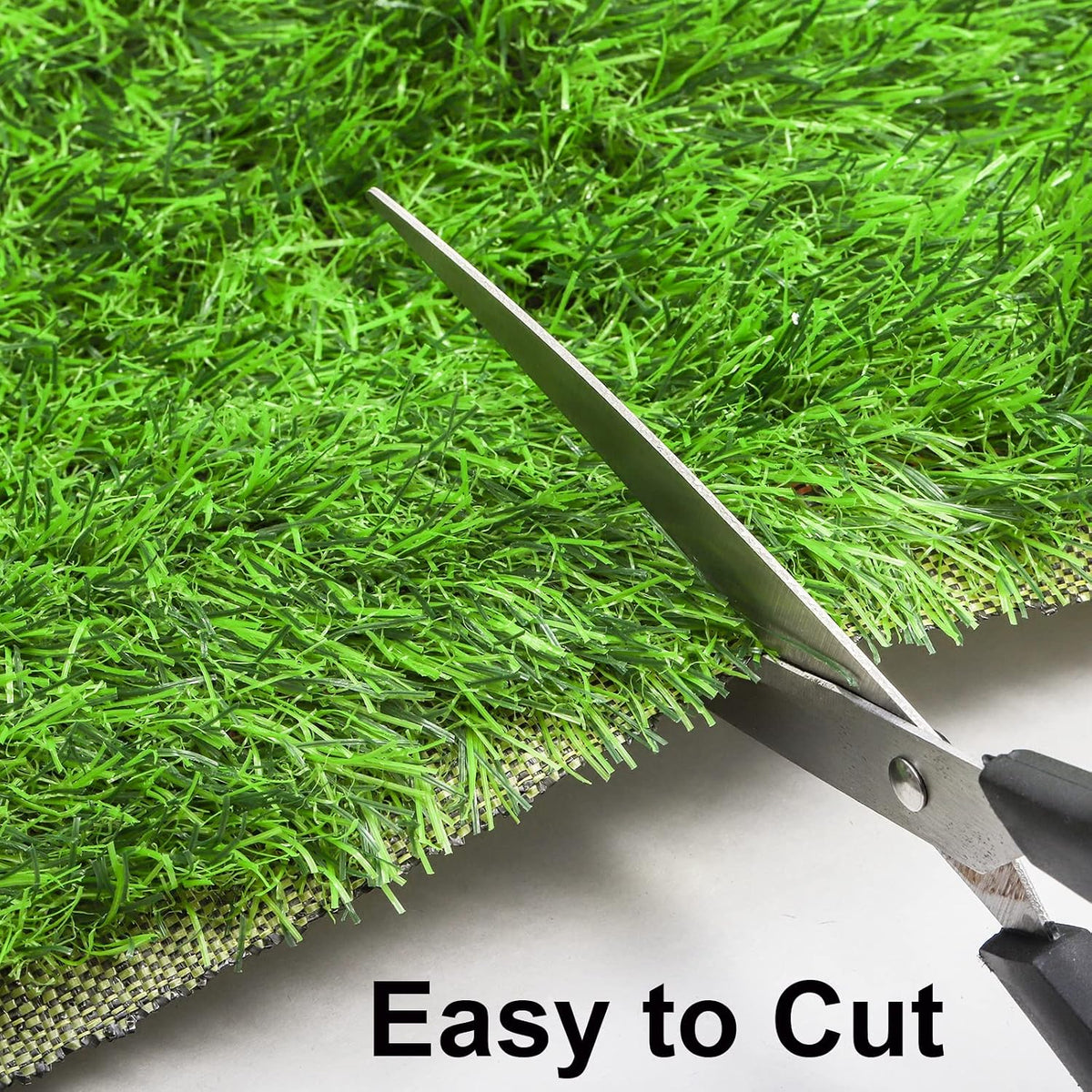 Green Artificial Grass Rug Grass Carpet Rug, 3.2' x 6.5' Realistic Fake Grass Deluxe Turf Synthetic Turf Thick Lawn Pet Turf, Indoor/Outdoor Area Rug