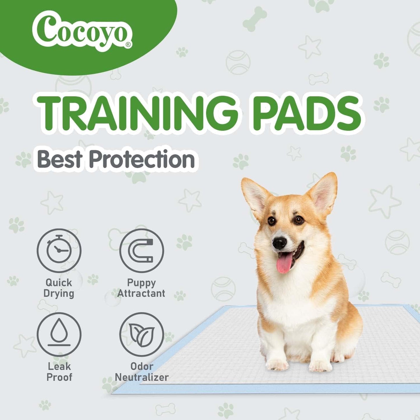 Best Value Training Pads 30 Count | Dog Pee Pads | Super Absorbent Puppy Pads