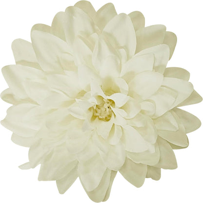 5''Silk Light Pink Dahlia Artificial Flowers Bulk, 30 Pcs Fake Dahlias Flowers Heads for Craft, Large Flower Heads Faux Flowers for Wedding Party, Home Office, Hat, Wall Decoration (30, light pink)