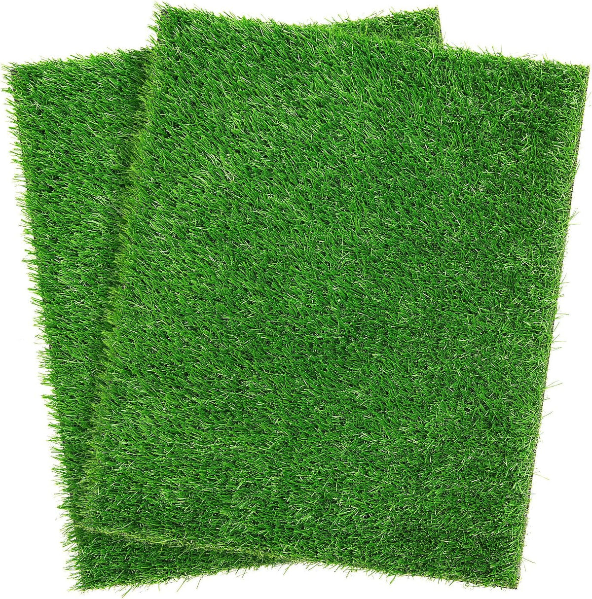 2 Pack Artificial Dog Grass Pee Pad 20"x 25", Fake Grass Pad for Dogs Tray