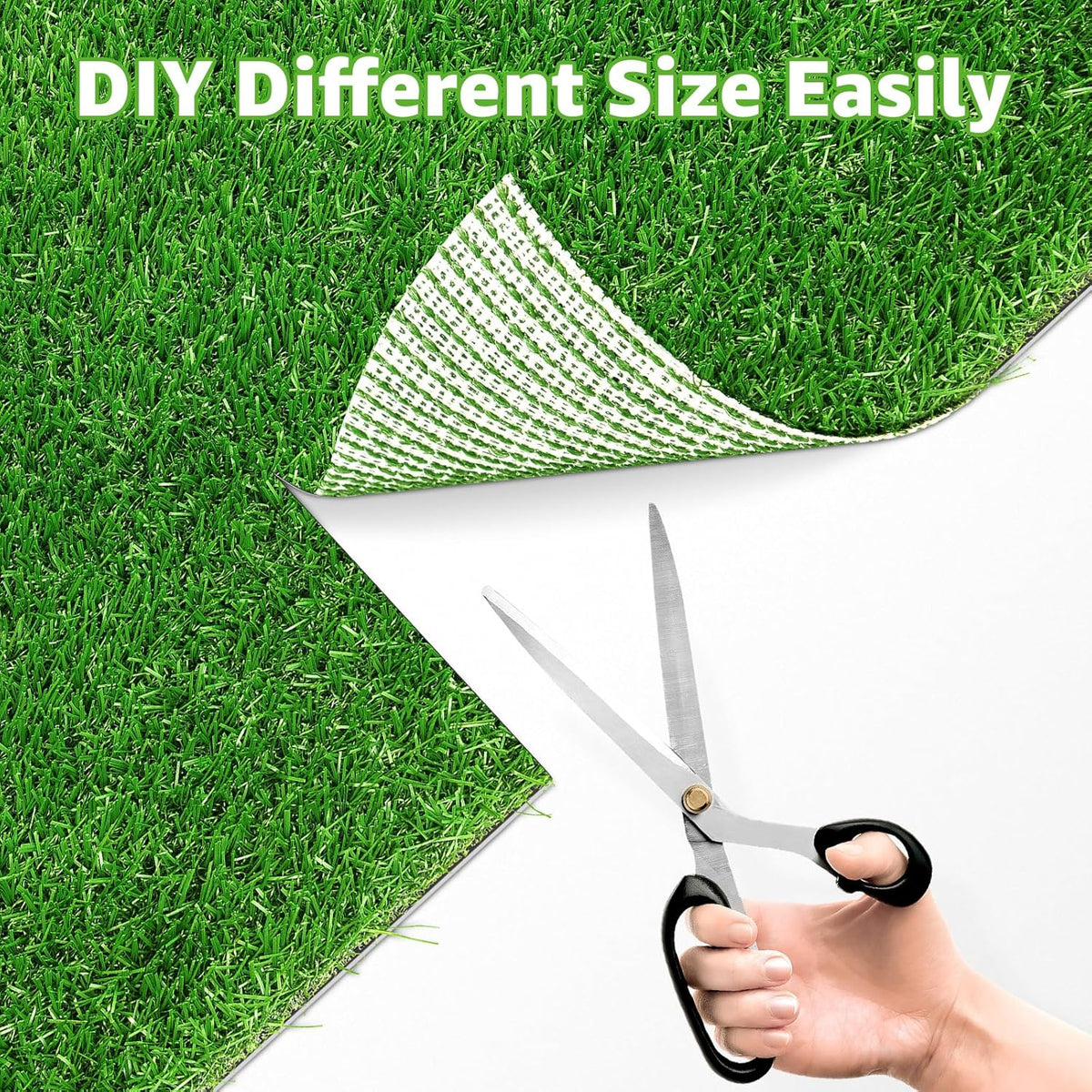 2 Pack Artificial Dog Grass Pee Pad 20"x 25", Fake Grass Pad for Dogs Tray