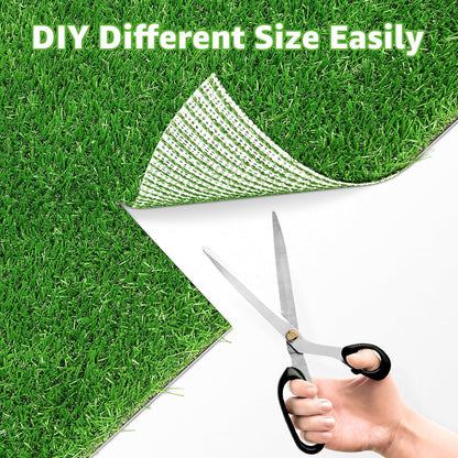 2 Pack Artificial Dog Grass Pee Pad 20"x 25", Fake Grass Pad for Dogs Tray