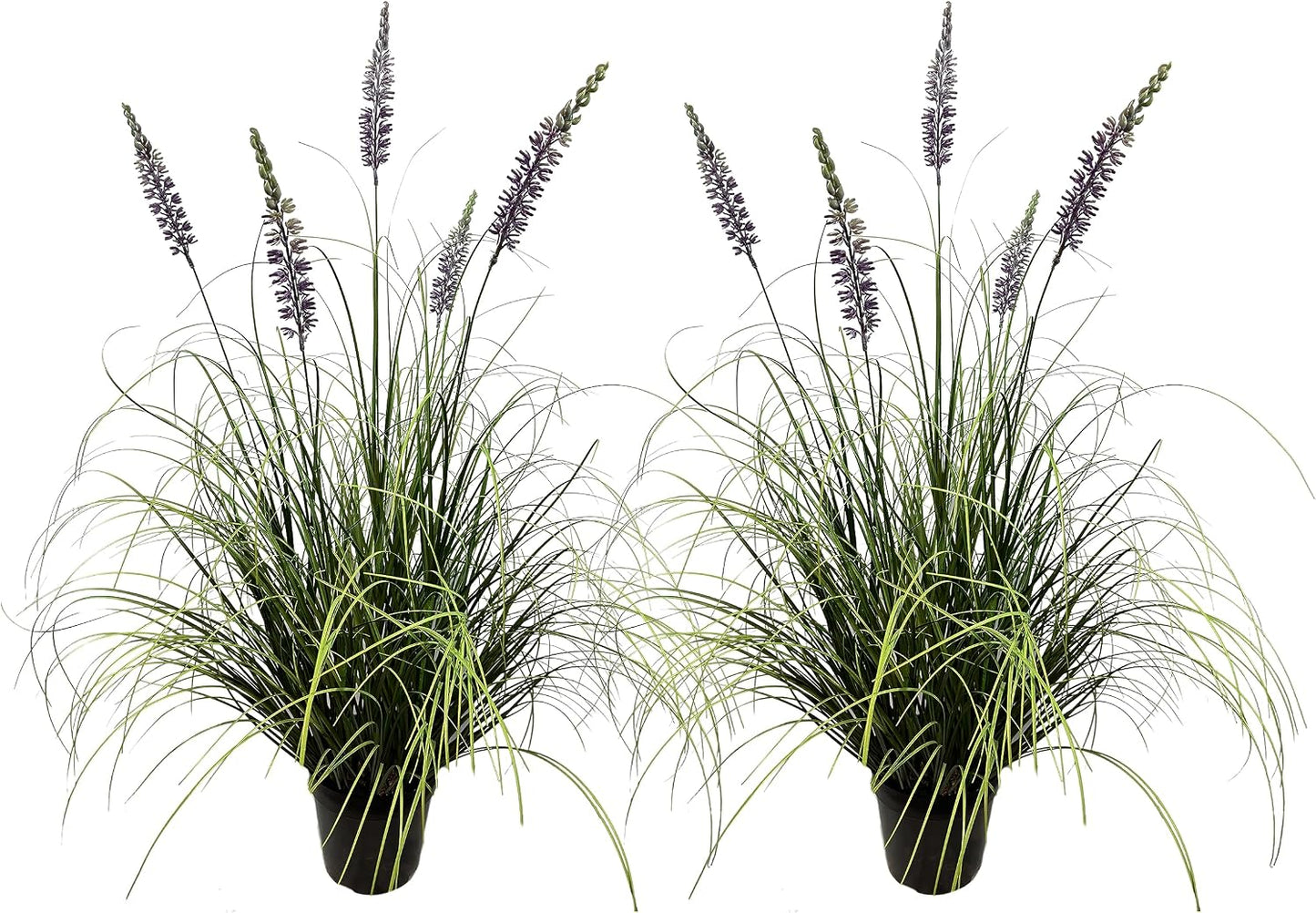 Artificial Plant 47in(2pack) Tall Artificial Lavender Plant,Faux Plants Indoor Home Decorative Artificial Plants & Flowers in Pot Fake Plant, House Plant Indoor