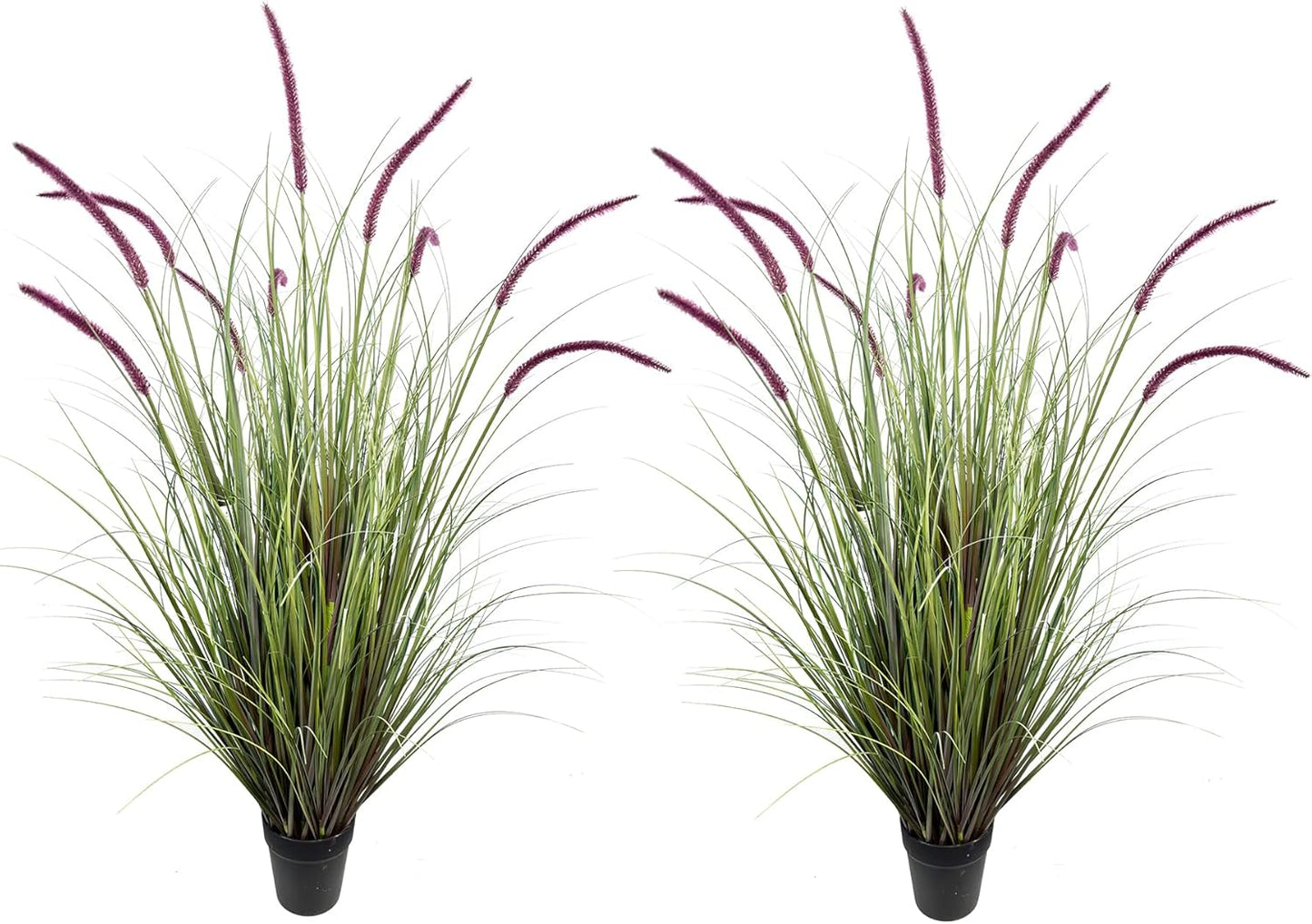 Artificial Plant 47in(2pack) Tall Artificial Lavender Plant,Faux Plants Indoor Home Decorative Artificial Plants & Flowers in Pot Fake Plant, House Plant Indoor