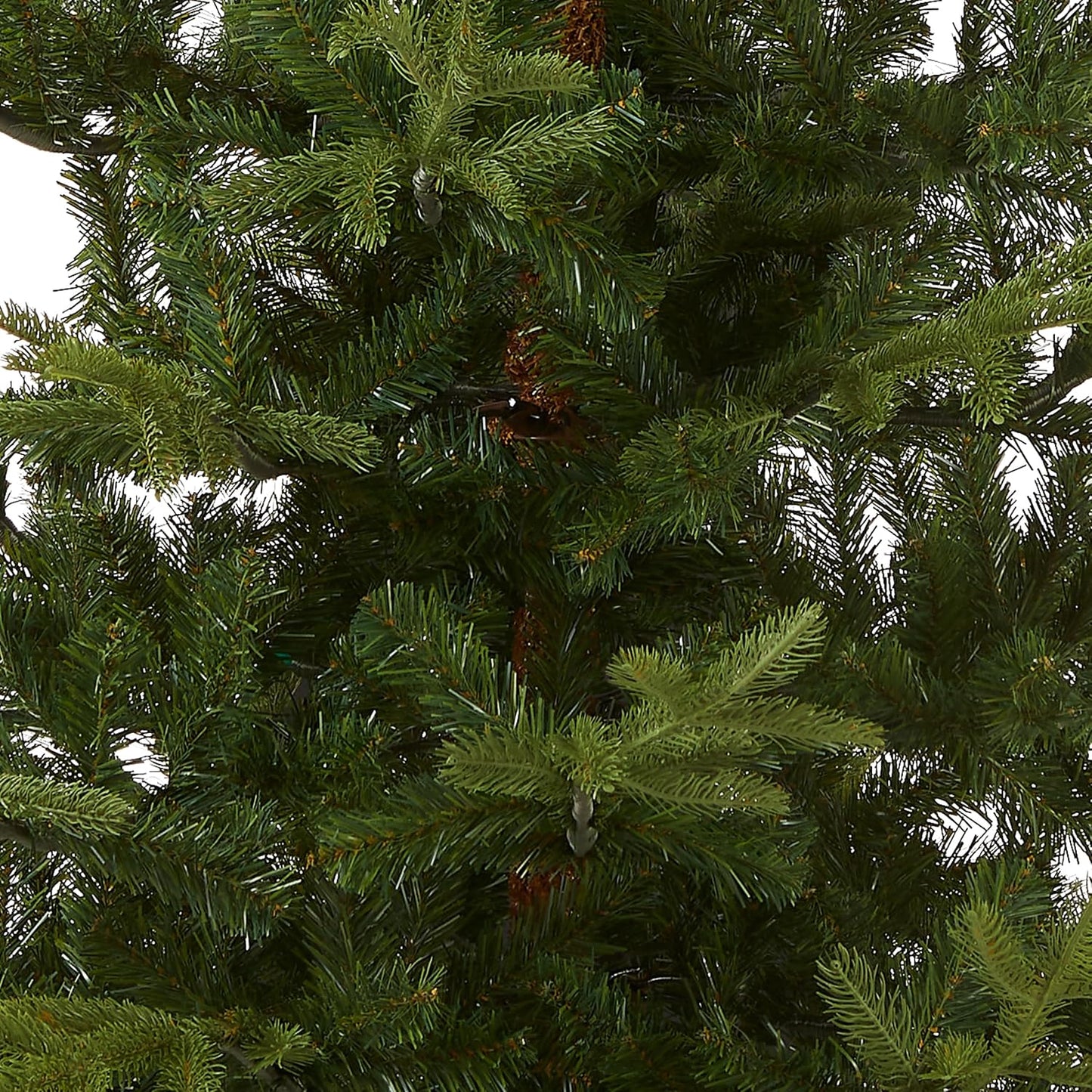7.5ft Unlit Norwegian Spruce Christmas Tree | 1,325 Tips, Includes Stand, Artificial, Green