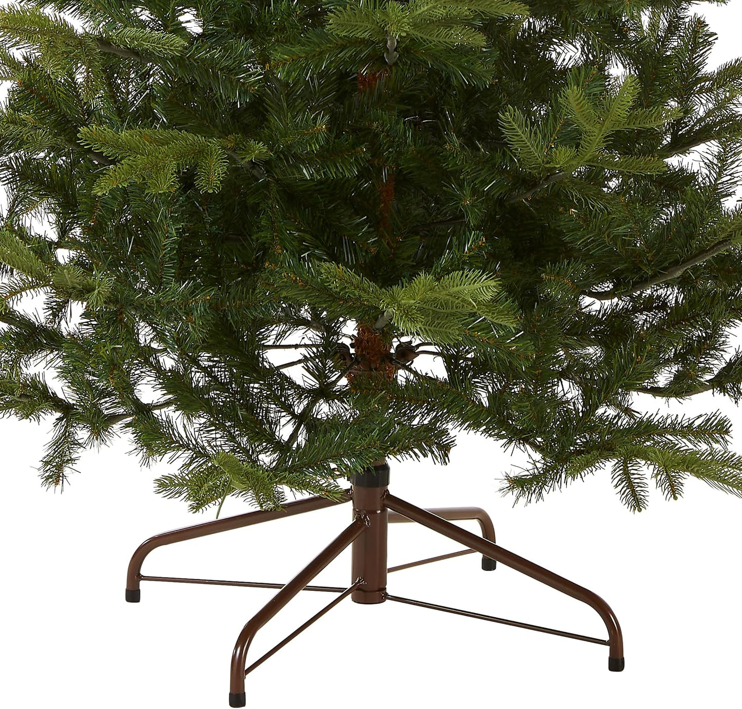 7.5ft Unlit Norwegian Spruce Christmas Tree | 1,325 Tips, Includes Stand, Artificial, Green