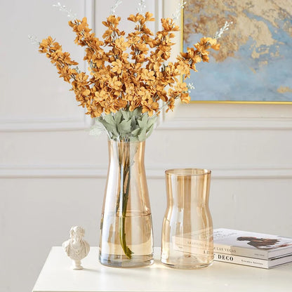 6 pcs White Delphinium Artificial Flowers Larkspur Artificial Flowers, 33.5 in Fake Flowers Bulk Silk Flowers with Stems Real Look for Home Garden Wedding Arrangement Decor(White)