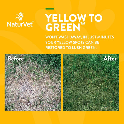Yellow to Green Lawn Pet Spot Remover Spray, 32-Ounce