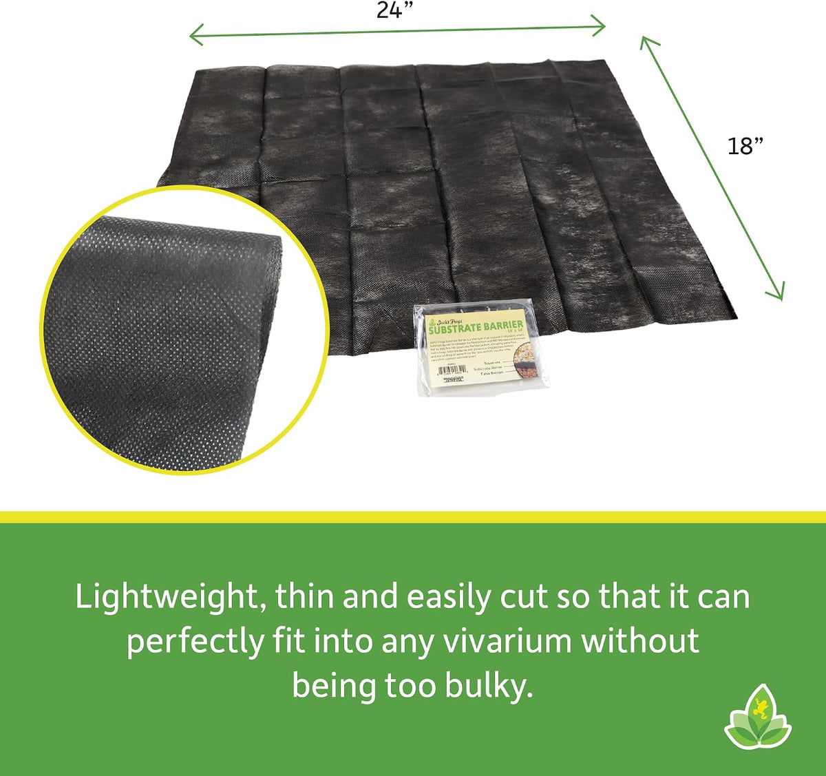 Terrarium Substrate Barrier (24"x18")