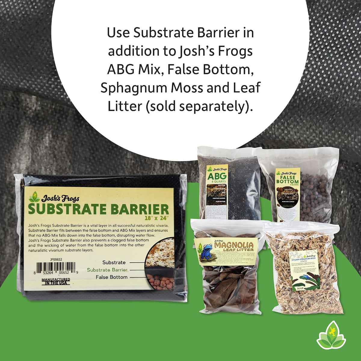 Terrarium Substrate Barrier (24"x18")
