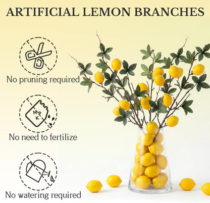 5 Pcs Fake Peach Branch Decoration Mini Artificial Peaches Fruit Stem Bouquet Realistic Lifelike Simulation Branches Model for Vase Window Display