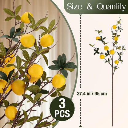 5 Pcs Fake Peach Branch Decoration Mini Artificial Peaches Fruit Stem Bouquet Realistic Lifelike Simulation Branches Model for Vase Window Display
