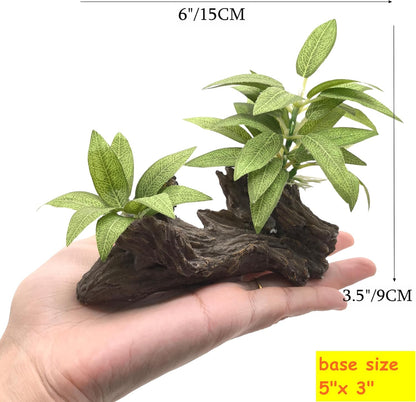 Artificial Fish Tank Plants Aquarium Plant Aquatic Water Grass Foreground Decor (1PC Green)