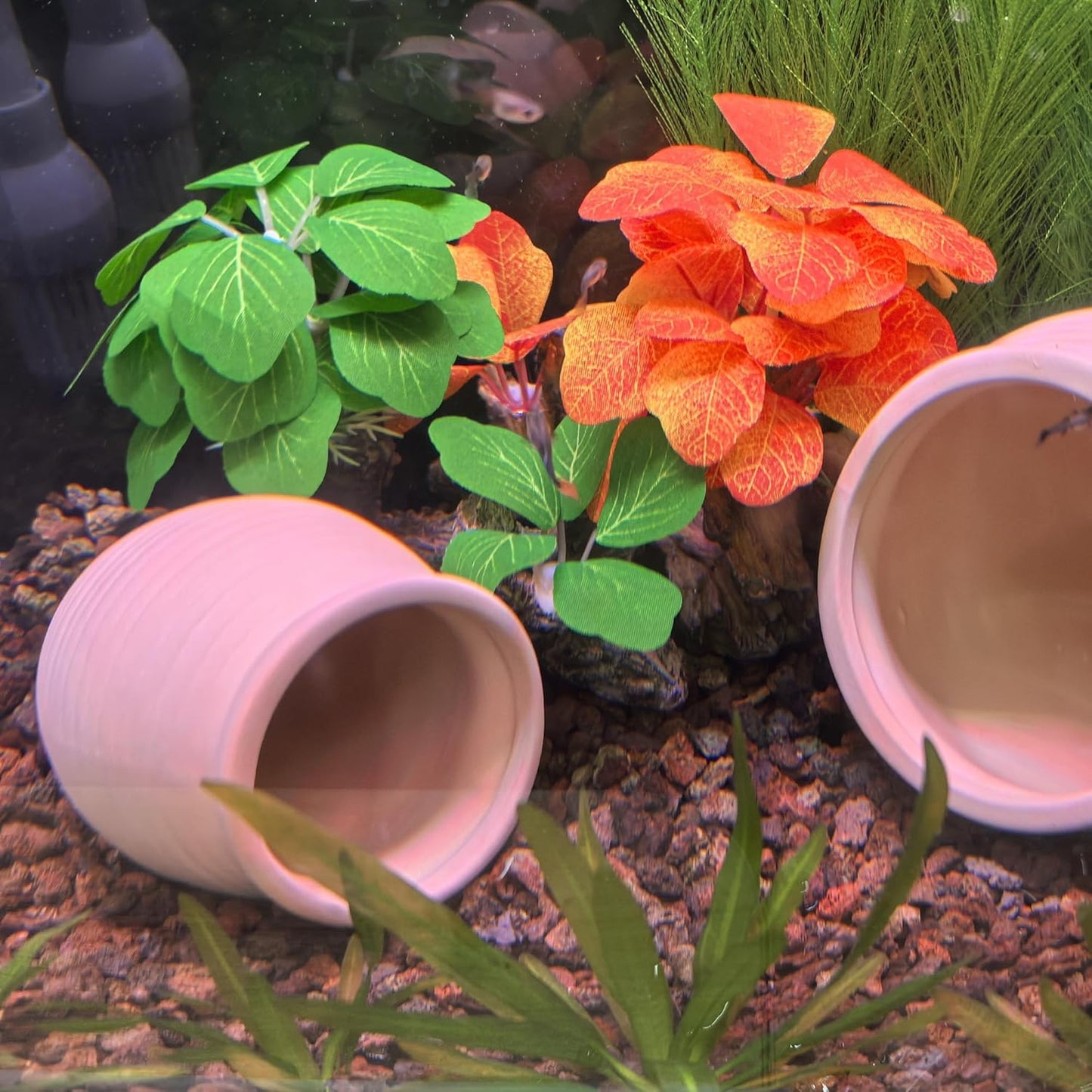Artificial Fish Tank Plants Aquarium Plant Aquatic Water Grass Foreground Decor (1PC Green)