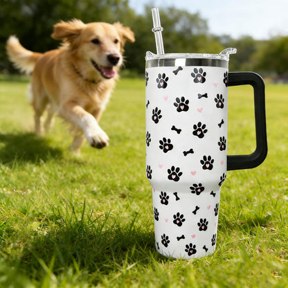 Ceovfoi 40 oz Lemon Print Stainless Steel Tumbler With Lid and Straw - Yellow Coffee Travel Mug Cup Water Bottle - Gifts for Lemon Lovers