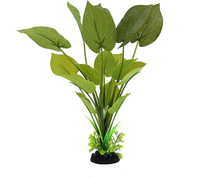 ALEGI Silk Aquarium Plants, 12 Inch Artificial Silk Plants Decorations