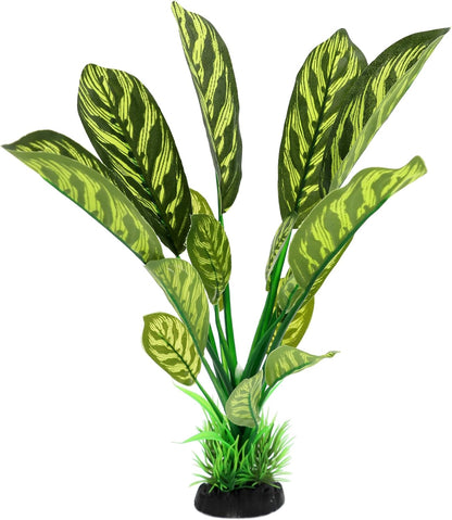 ALEGI Silk Aquarium Plants, 12 Inch Artificial Silk Plants Decorations