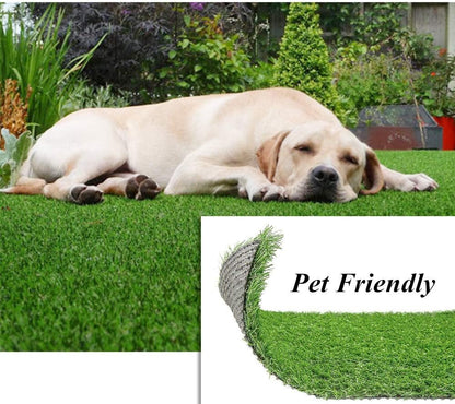 Artificial Grass Outdoor Rug, Synthetic Turf for Dog, Patio 6x8 ft