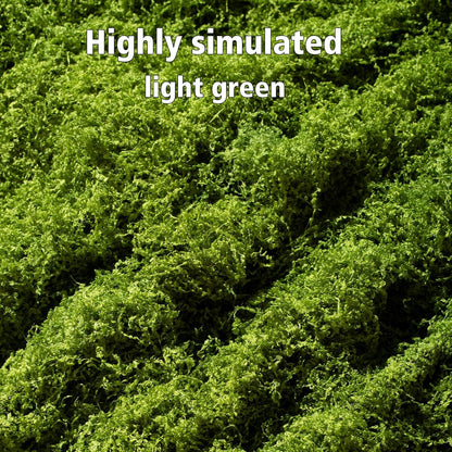 Artificial Moss mat, Green, 39.37 x 39.37 inches (Dark Green), Waterproof Indoor and Outdoor Decorative Moss mat, Fake Moss Wall Decorative Flower Decoration for Craftsmanship