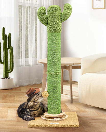 Extra Thick Cactus Scratching Posts for Indoor Large Cats, SC37