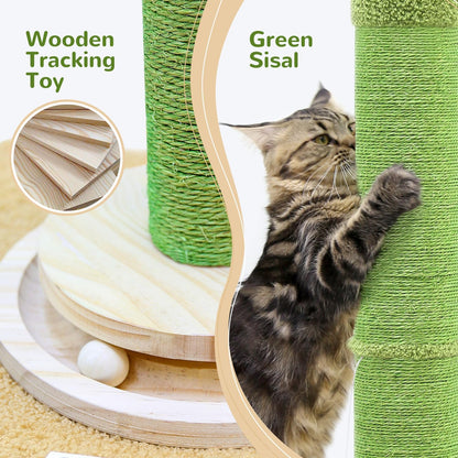 Extra Thick Cactus Scratching Posts for Indoor Large Cats, SC37