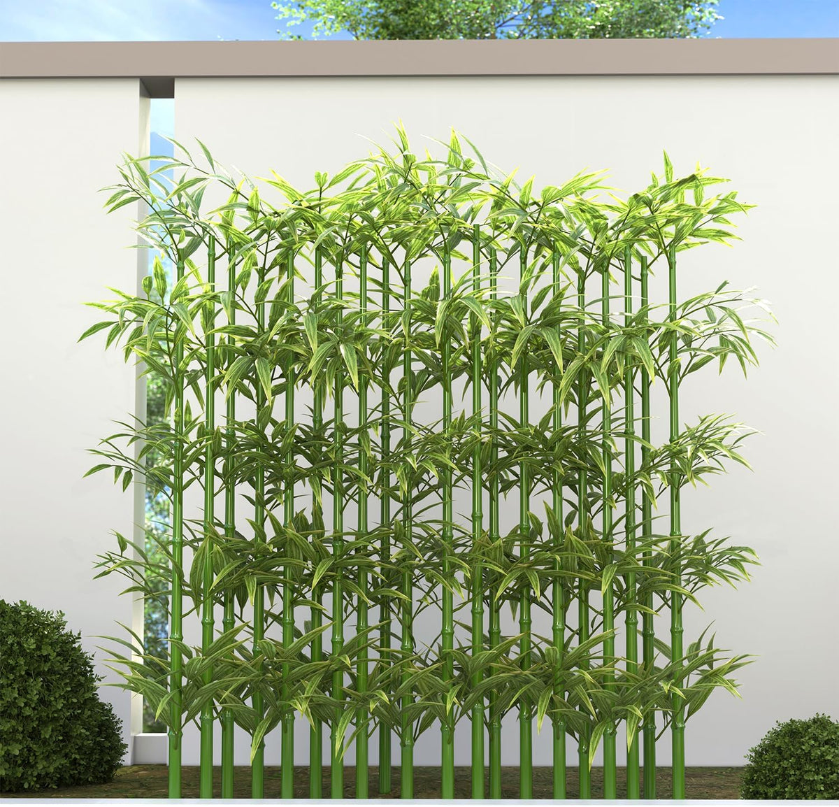 5ft Fake Bamboo Plant, Artificial Privacy Trees Faux Bamboo