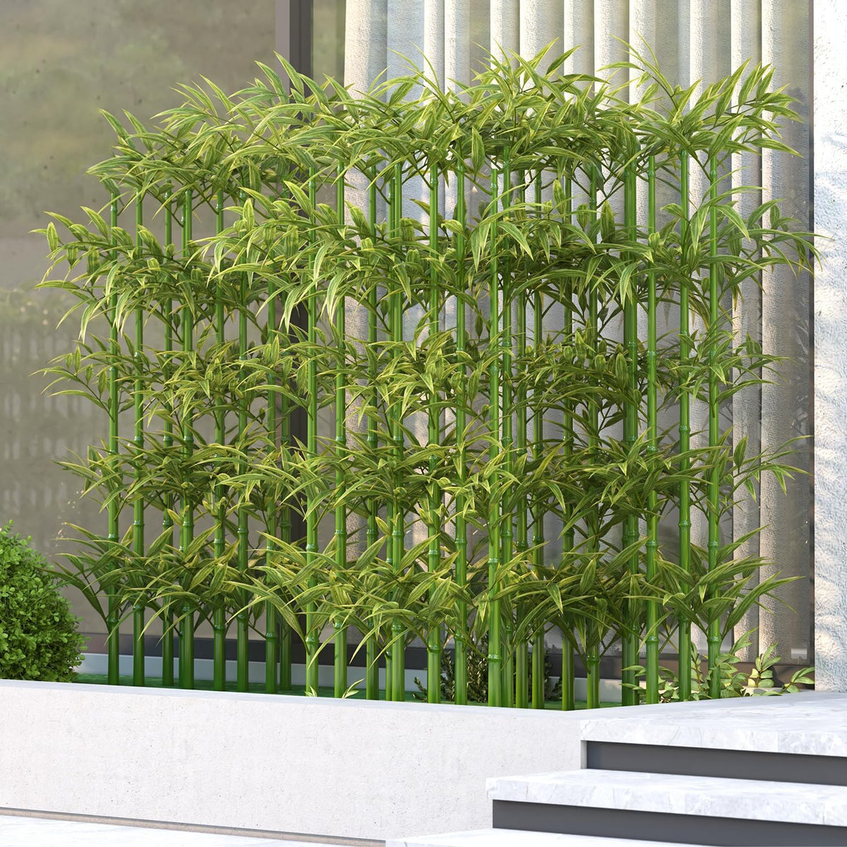 5ft Fake Bamboo Plant, Artificial Privacy Trees Faux Bamboo