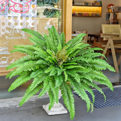 Artificial Ferns for Outdoors & Indoors, 51in Large Fake Ferns Plants