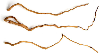 Natural Aquarium Driftwood, [170g] ( 20–40 cm /8–16 in) - Unique Root/Spider Wood Branches for Aquascaping, Planted Tanks & Terrariums, Fish & Plants Decoration, Each Piece One-of-a-Kind (Roots Only)