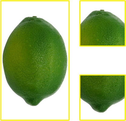 2Pcs Artificial Lemon Vines,Single Fake Lemon Vine is 78.7 Inches Long,Leaf 6.1 Inches,Faux Fruit Vine Garlands with Lemon for Room Door Wall Mantle Wedding Party Table Garden Decorations