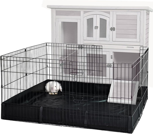 Rabbit Playpen Bunny Run Extension Indoor Small Animal Playpen