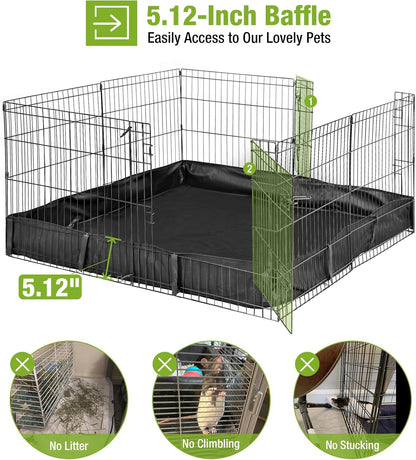 Rabbit Playpen Bunny Run Extension Indoor Small Animal Playpen