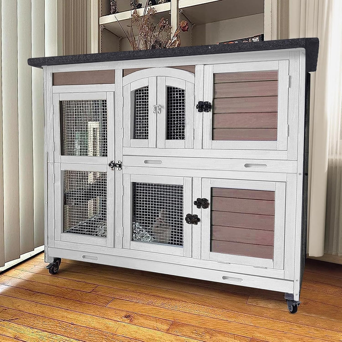 Rabbit Playpen Bunny Run Extension Indoor Small Animal Playpen