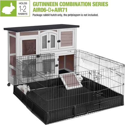 Rabbit Playpen Bunny Run Extension Indoor Small Animal Playpen
