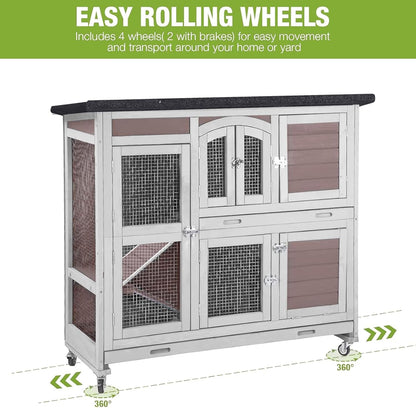 Rabbit Playpen Bunny Run Extension Indoor Small Animal Playpen
