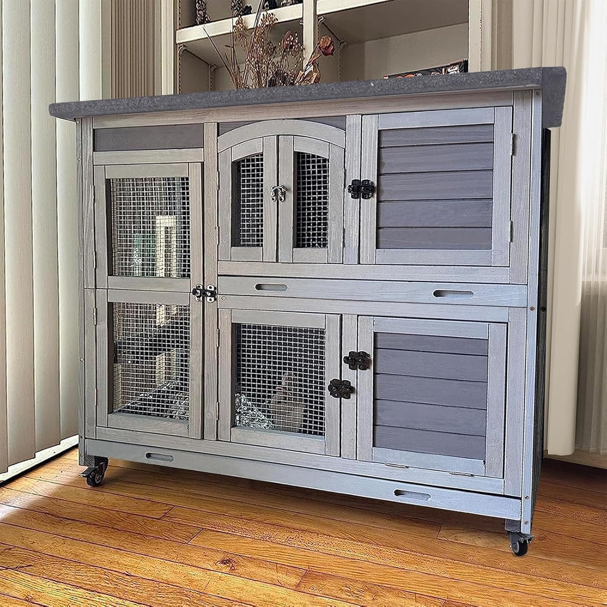 Rabbit Playpen Bunny Run Extension Indoor Small Animal Playpen
