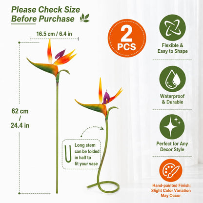 Bird of Paradise Artificial Plant - Tropical Flowers Artificial