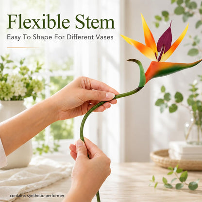 Bird of Paradise Artificial Plant - Tropical Flowers Artificial
