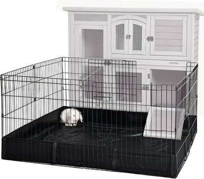 Rabbit Pet Playpen Bunny Run Extension Indoor Small Animal Pen (Playpen Only)