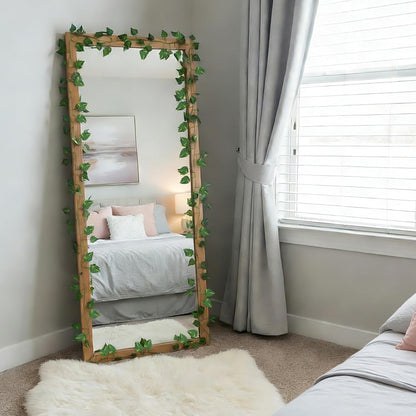 Fake Ivy Vines for Room Decor 12pcs Fake Ivy Greenery Garland Wall Decor (Pothos)