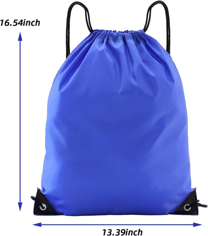 Drawstring Backpacks,10 Pack — Lightweight Drawstring Bags, Gym Sack for Sports, Daily Use & Travel (10, Yellow)