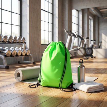 Drawstring Backpacks,10 Pack — Lightweight Drawstring Bags, Gym Sack for Sports, Daily Use & Travel (10, Yellow)