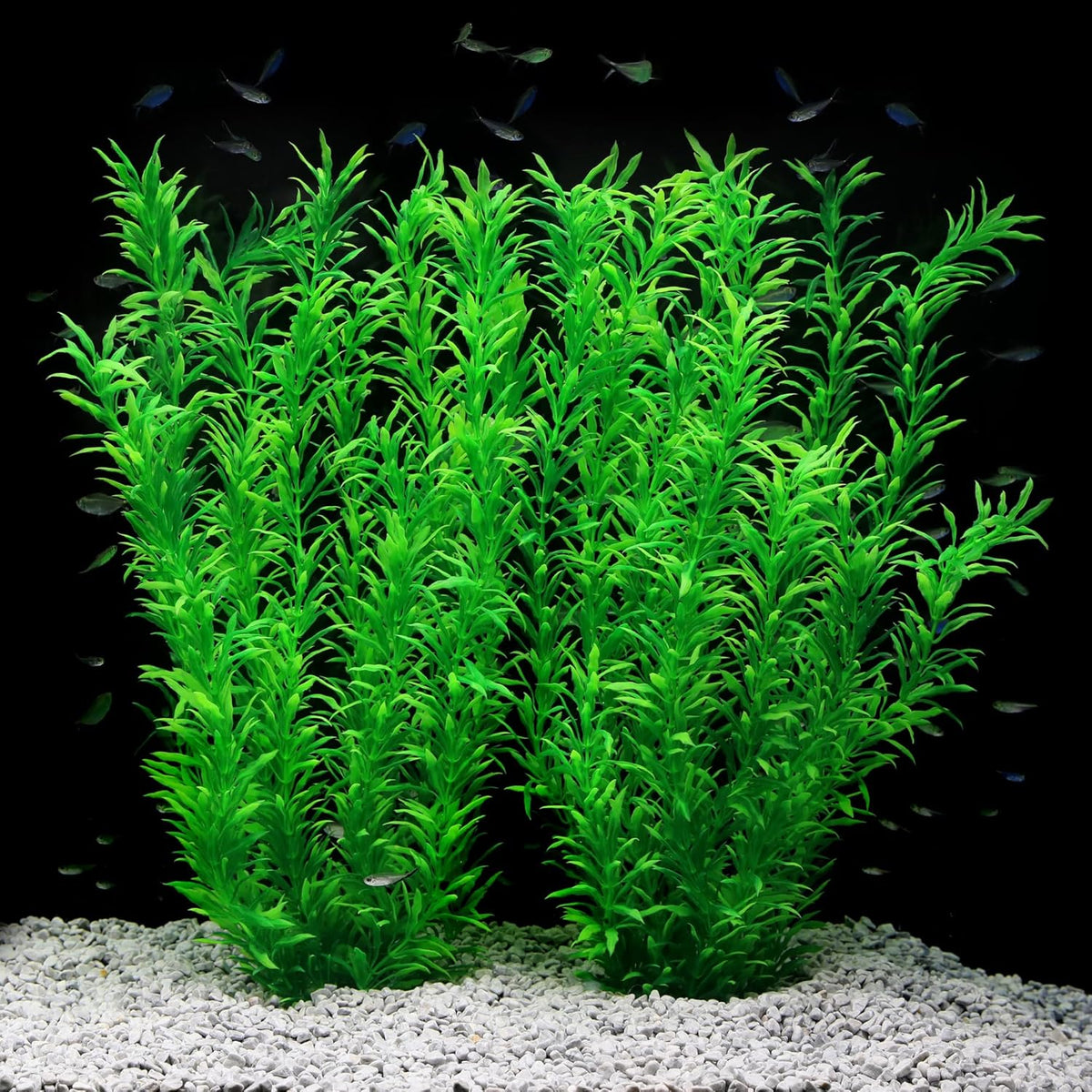 Aquarium Decor Plastic Plants Extra Large 21 Inches Artificial Plants