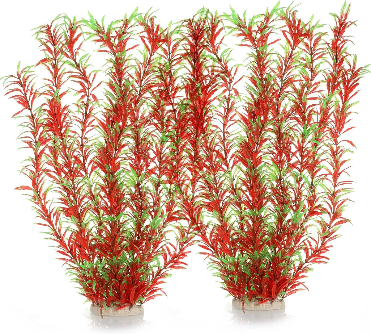 Aquarium Decor Plastic Plants Extra Large 21 Inches Artificial Plants