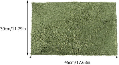 Reptile Accessory Imitation Lawn Decorative Mat for Turtle Tank