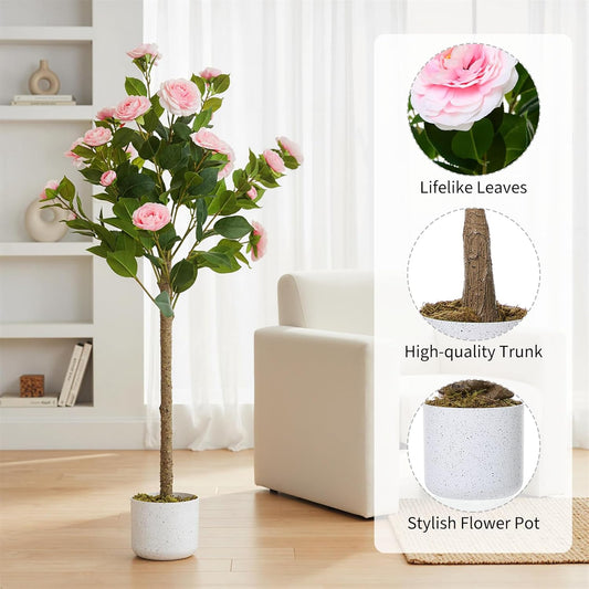 3FT Artificial Cedar Topiary Trees Set of 2,Artificial Pine Tree for Outdoor Indoor Decor Realistic Fake Plants for Home Front Door Offices | Artificial Pine Tree for Outdoor Indoor Decor Realistic Fake Plants for Home Front Door Offices - Colors B