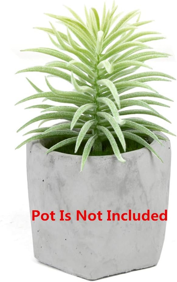 2 PCS Mini Artificial Succulents Plants Unpotted Faux Cactus Fake Succulent Bouquet Arrangements Faux Plants DIY for Garden Decor Home Decoration Greenery Set (Mini Cactus)
