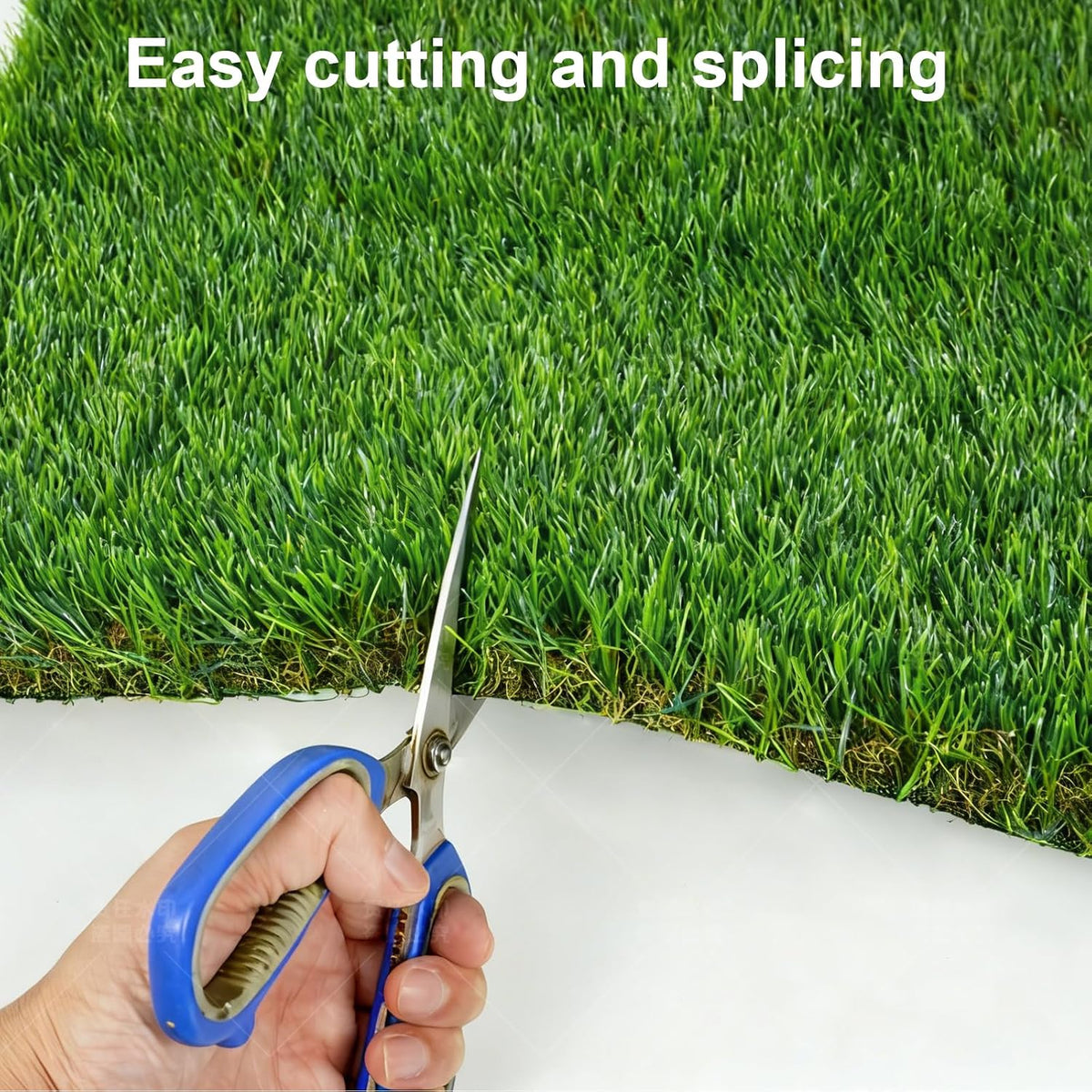 Dog Grass Pee Pads, 2 Pack 14 x 18 Inch Artificial Grass Replacement Mats for Dog Potty Trays, Soft 1.38 Inch Washable Turf with Drainage Holes, Indoor Outdoor