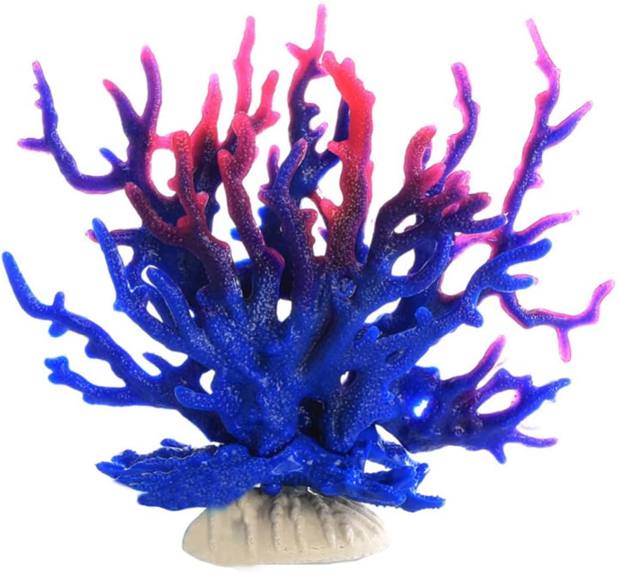 Artificial Aquatic Plants Fish Tank Fake Coral Multi-Purpose Pollution-Free Simulation Water Grass Small Aquarium Plants Artificial Aquarium Decoration